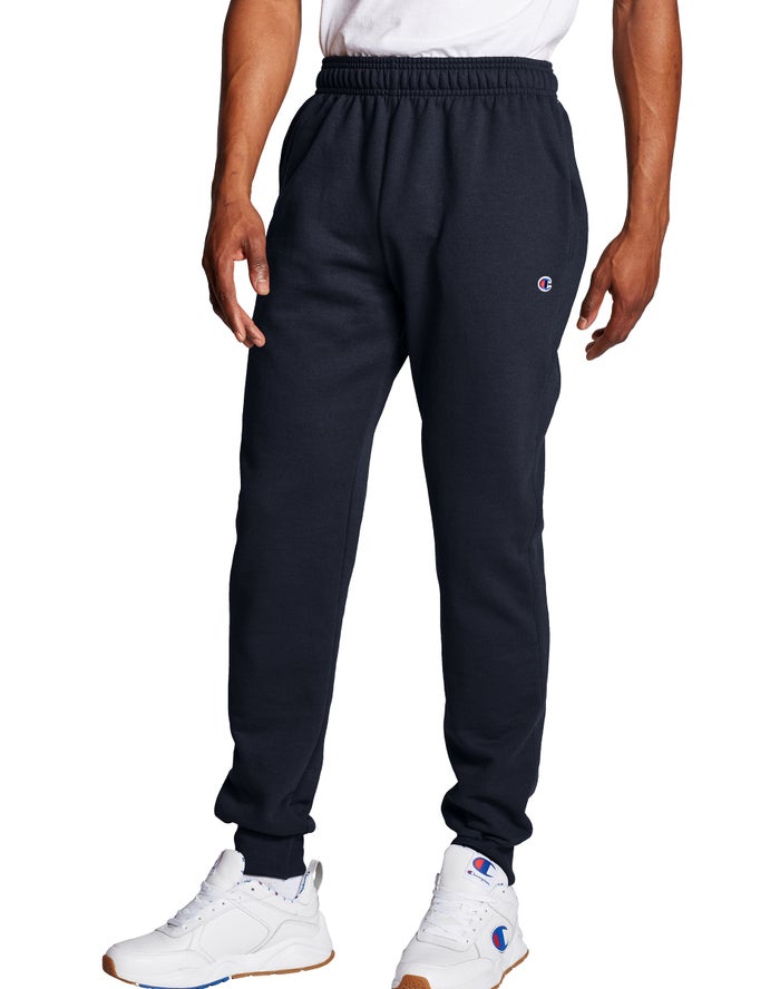 Champion Powerblend Fleece Joggingbroek Heren - Donkerblauw - Belgie 5378HSNFB